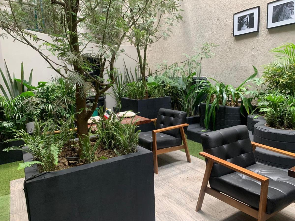 Frontera 49 Roma Norte Hostal Mexico City Ngoại thất bức ảnh