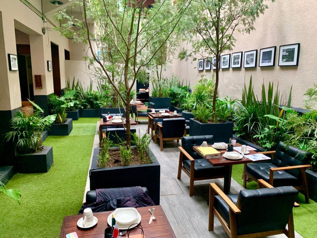 Frontera 49 Roma Norte Hostal Mexico City Ngoại thất bức ảnh