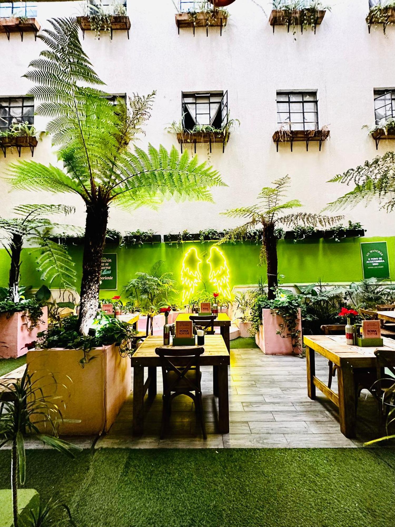 Frontera 49 Roma Norte Hostal Mexico City Ngoại thất bức ảnh