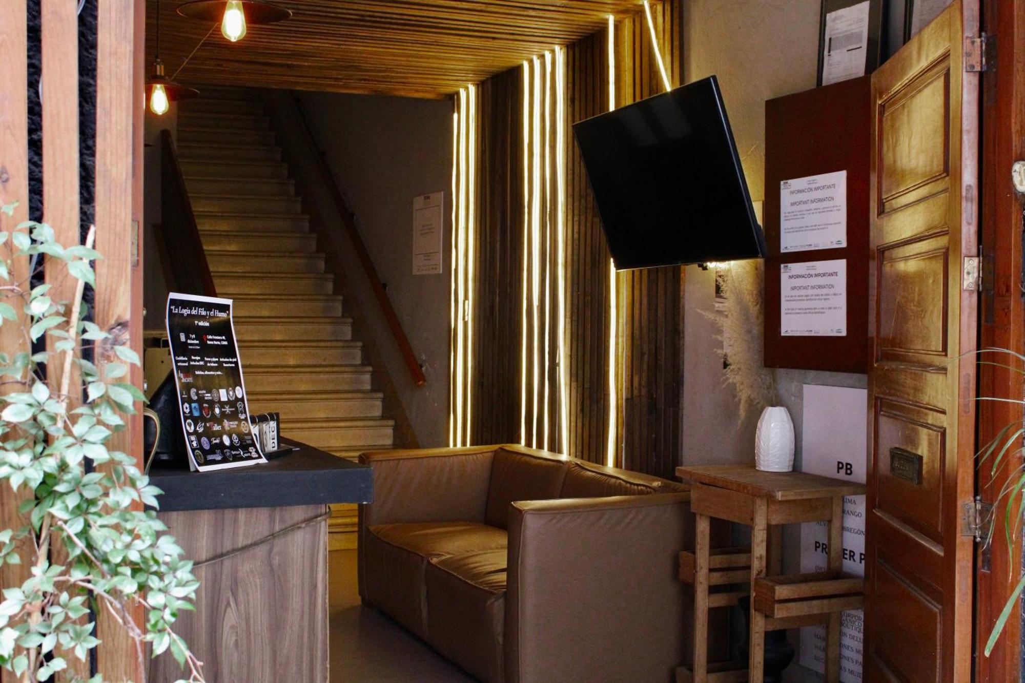 Frontera 49 Roma Norte Hostal Mexico City Ngoại thất bức ảnh